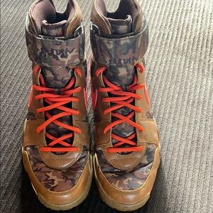 Nike Camo High-Top Sneakers